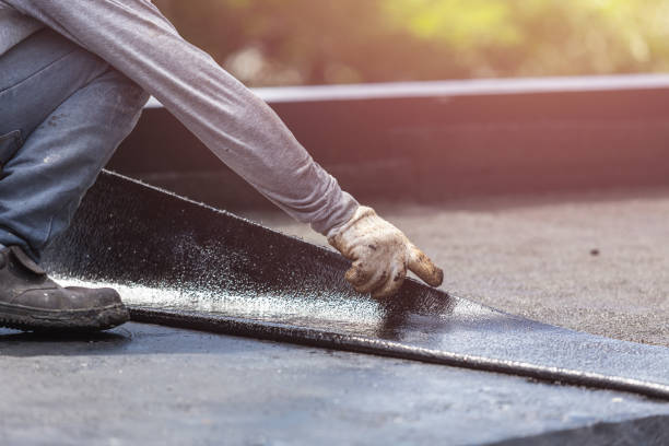 Professional Exterior Waterproofing technician working in Dallas, NC